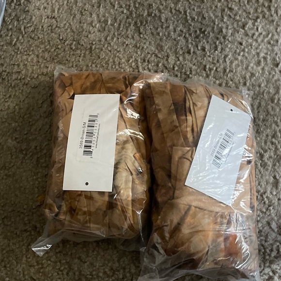 *NEW* Tie Dye Suede Long Fringe Open Front Skirt - Picture 2 of 2